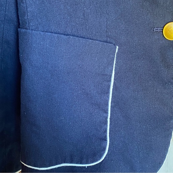 Ann Taylor Blazer Navy Size 6 - Picture 8 of 15